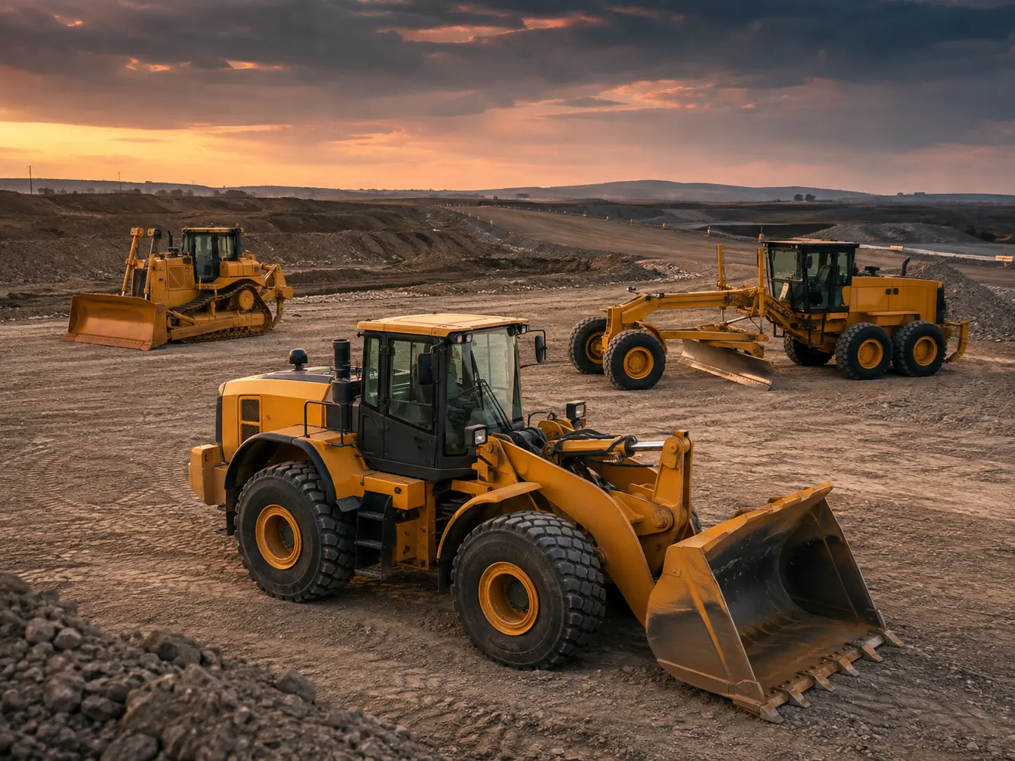 Loaders, Dozers & Road Equipment
