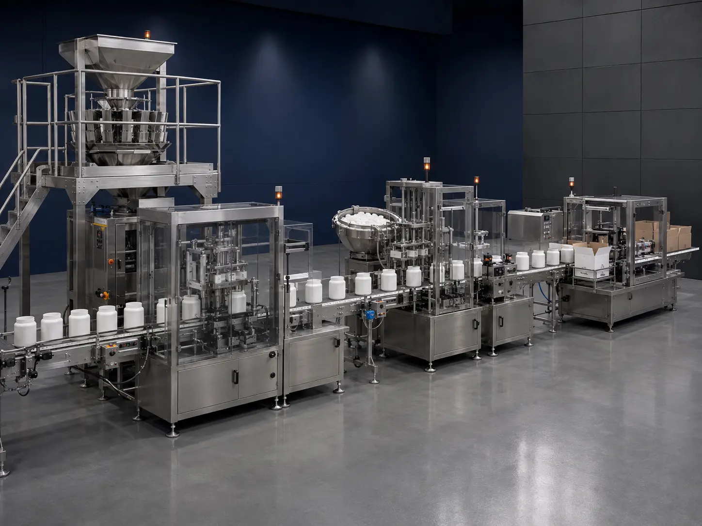 Solid Product Packaging Lines